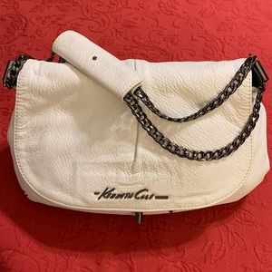 Kenneth Cole white shoulder bag NWOT